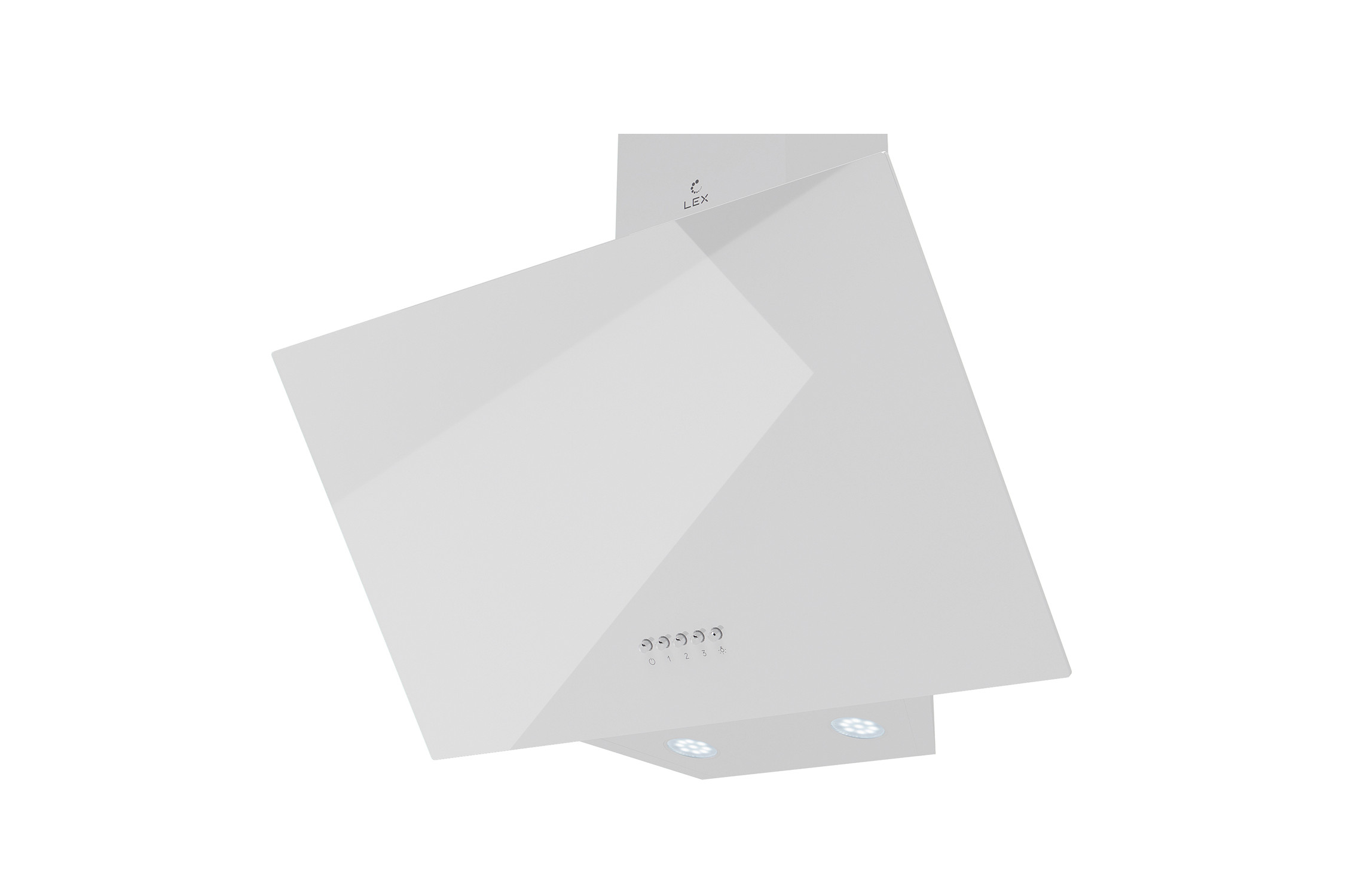 Наклонная вытяжка LEX Meta 600 White