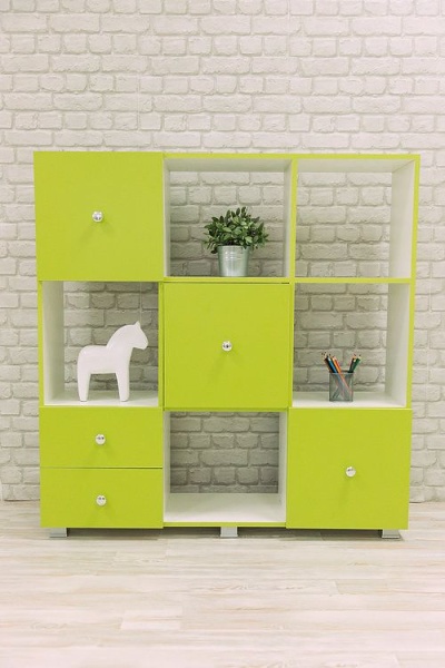 Стеллаж Кубик 